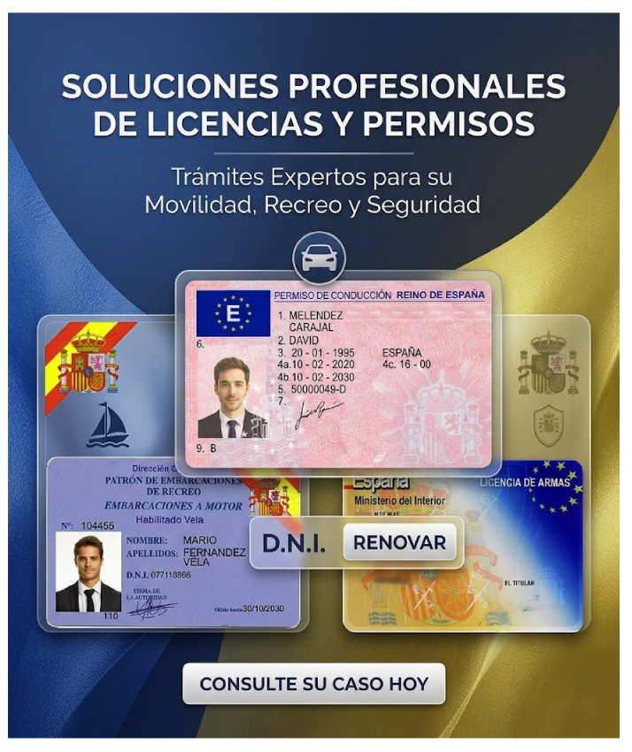 Tramitador de Licencia en España
