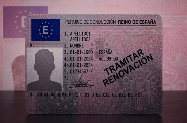 renovar carnet de conducir